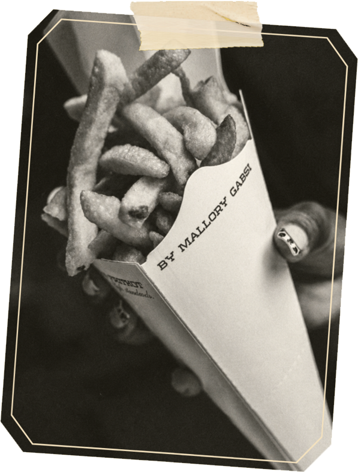 Cornet de frites 140° — by Mallory Gabsi