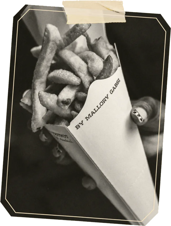 Cornet de frites 140° — by Mallory Gabsi