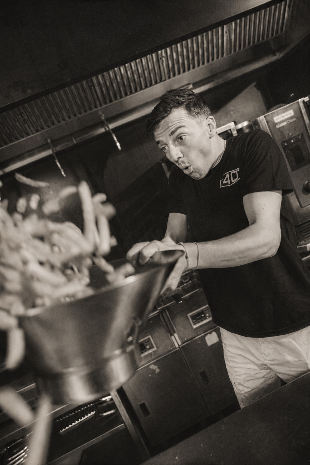 Mallory Gabsi en cuisine