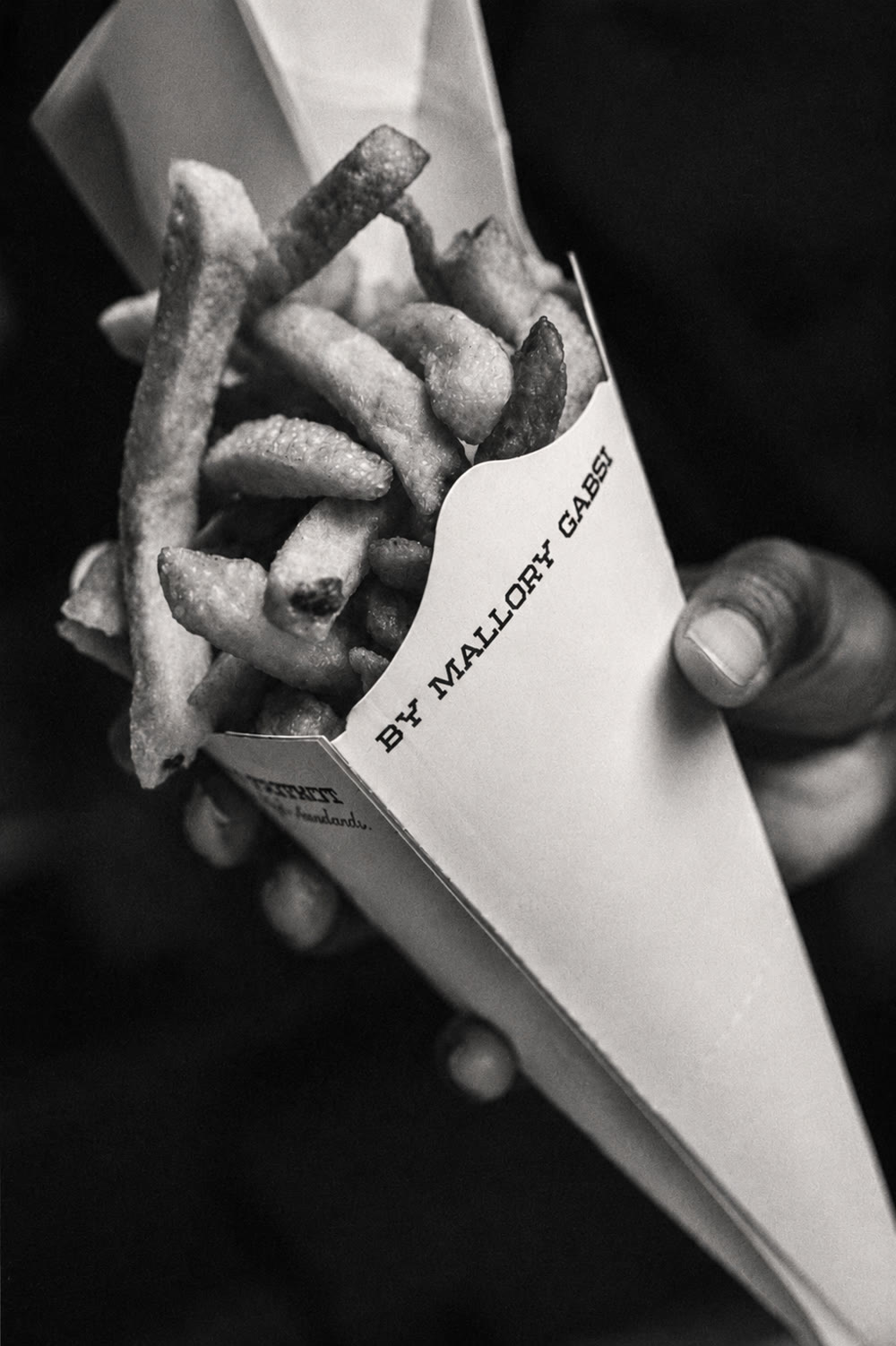 Cornet de frites by Mallory Gabsi