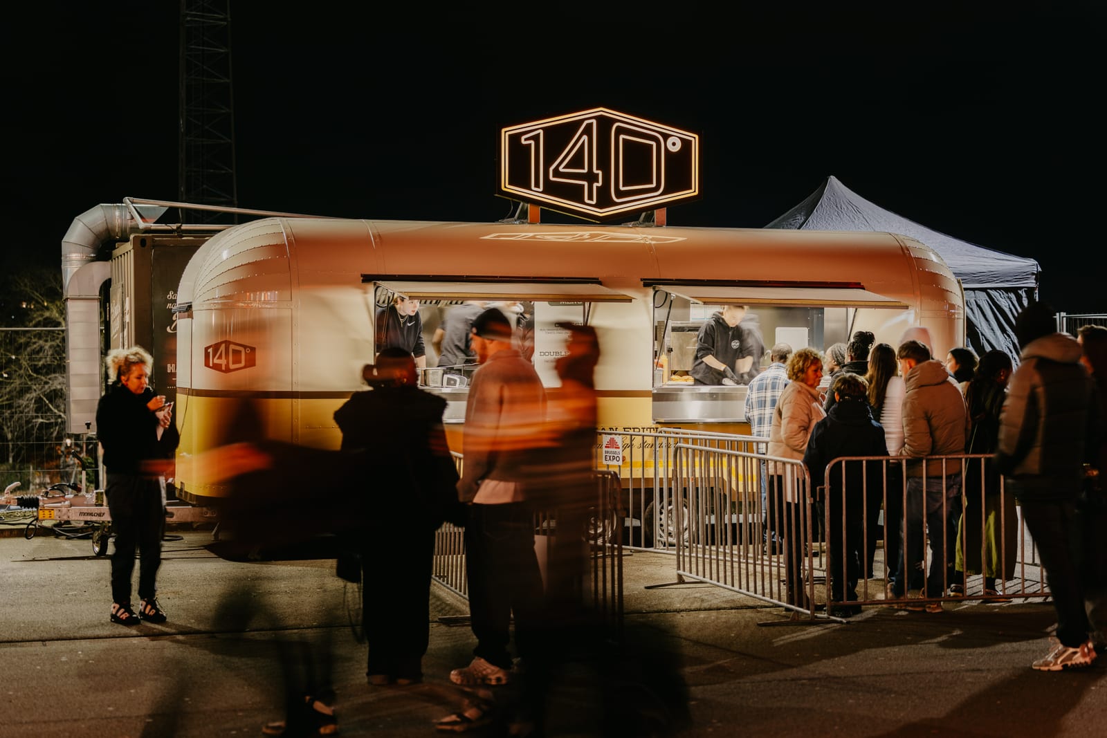 Foodtruck 140° sur un évènement